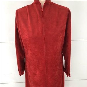 Vintage Vincenti Suede Feel Dress